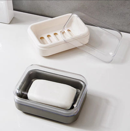 透明蓋瀝水皂盒 Soap Container with Drain