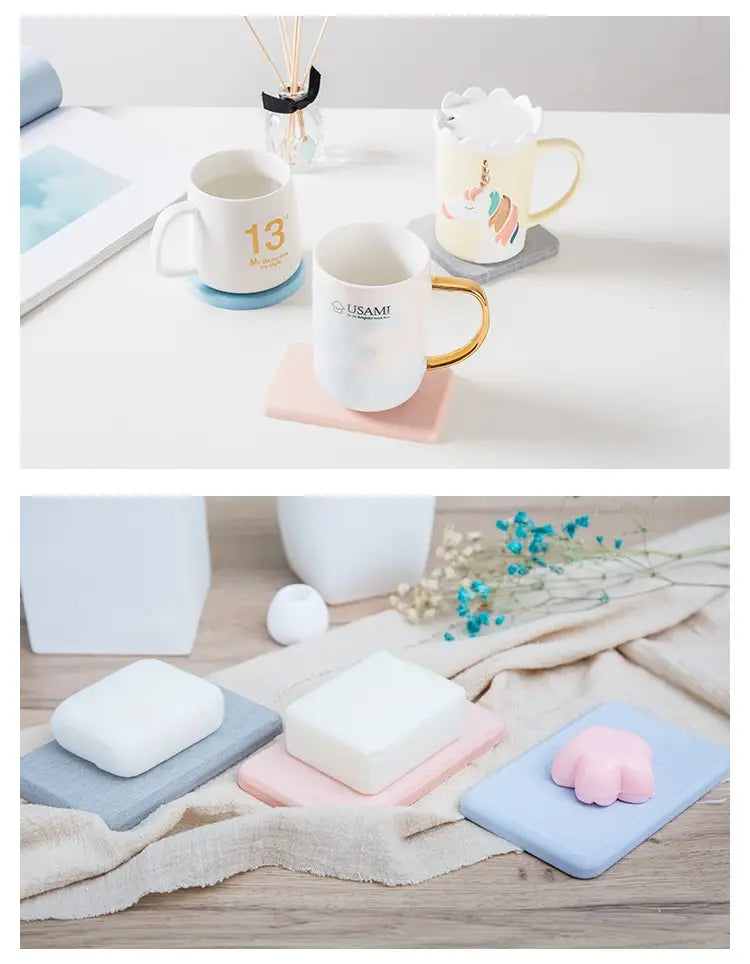 日本world life 硅藻土皂托